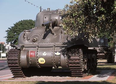 D-Day Museum tank