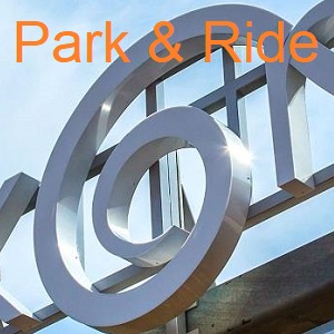 Image of the Park & Ride logo in Portsmouth